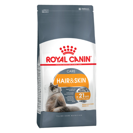 Image royal Canin Hair And Skin Сухой корм для взрослых кошек с чувствительной кожей и шерстью, 10 кг