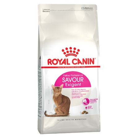 Image royal Canin Exigent Savour Sensation Сухой корм для привередливых к вкусу корма взрослых кошек, 2 кг
