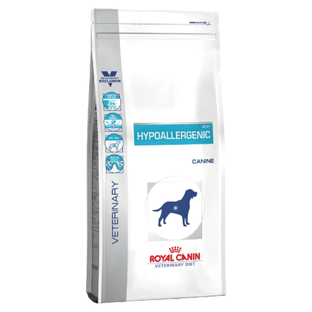 Image royal Canin Hypoallergenic DR21 Сухой лечебный корм для собак при заболеваниях кожи и аллергиях, 2 кг