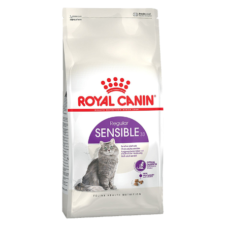 Image royal Canin Sensible Сухой корм для взрослых кошек с чувствительным пищеварением, 2 кг