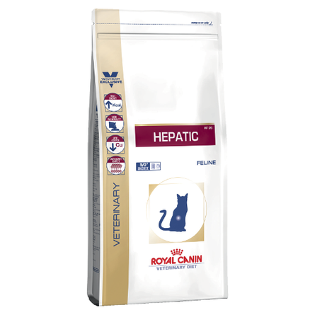 Image royal Canin Hepatic HF26 Сухой лечебный корм для кошек при заболеваниях печени, 500 гр