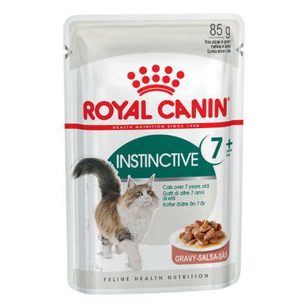 Image royal Canin Instinctive +7 Кусочки паштета в соусе для пожилых кошек старше 7 лет, 85 гр