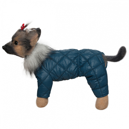 Image dogmoda Комбинезон стеганый синий, унисекс