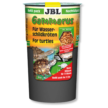 Image JBL Gammarus Refill Лакомство для водных черепах, гаммарус, 750 гр