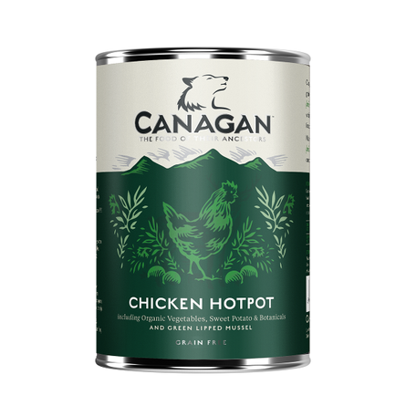 Image canagan Chicken Hotpot Влажный корм для взрослых собак всех пород (куриное рагу), 400 гр