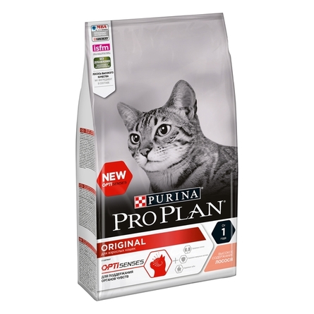 Image pro Plan Adult Сухой корм для взрослых кошек (с лососем и рисом), 1,5 кг
