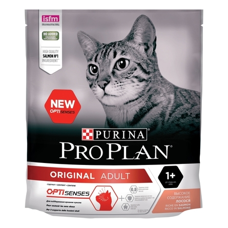 Image pro Plan Adult Сухой корм для взрослых кошек (с лососем и рисом), 400 гр